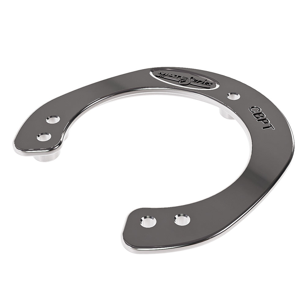 Mate Series Stainless Steel Rod Cup Holder Threaded Backing Plate CBPT