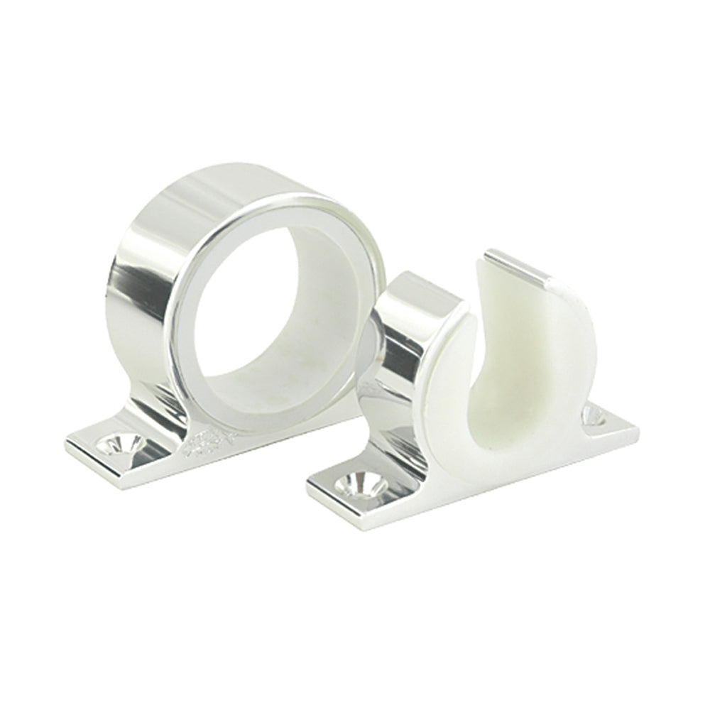 Lees Single Rod Rack Set Bright Silver Finish MC70SL