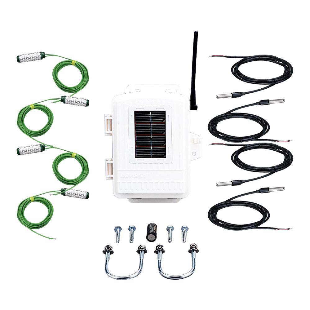 Davis Complete Wireless Soil MoistureTemperature Station Includes Sensors 6345CS