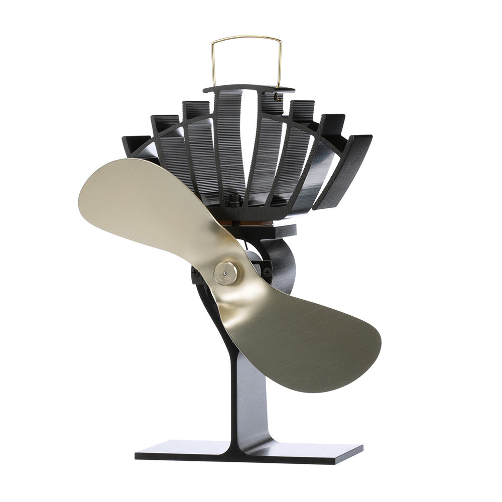 Ecofan by Caframo UltrAir 810CA Heat Powered Stove Fan Gold Blade 810CABBX