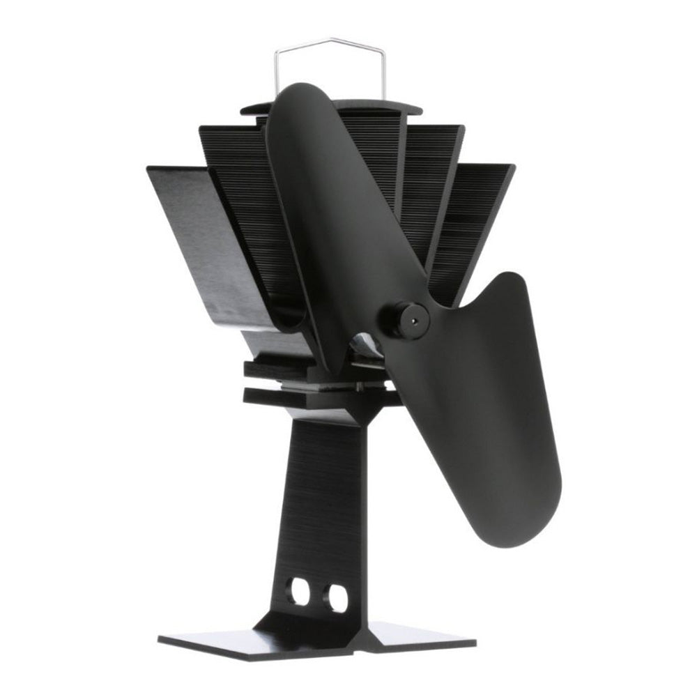Ecofan by Caframo Original Heat Powered Stove Fan Black Blade 800CAXBX