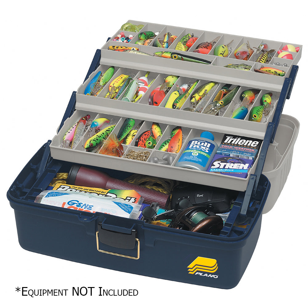 Plano ThreeTray Fixed Compartment Tackle Box XL 613306