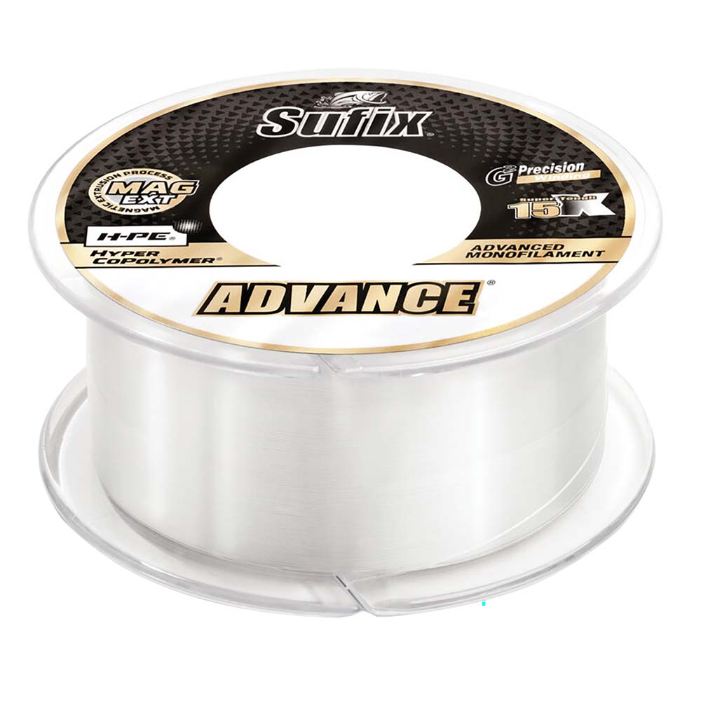 Sufix Advance Monofilament 20lb Clear 330 yds 604120
