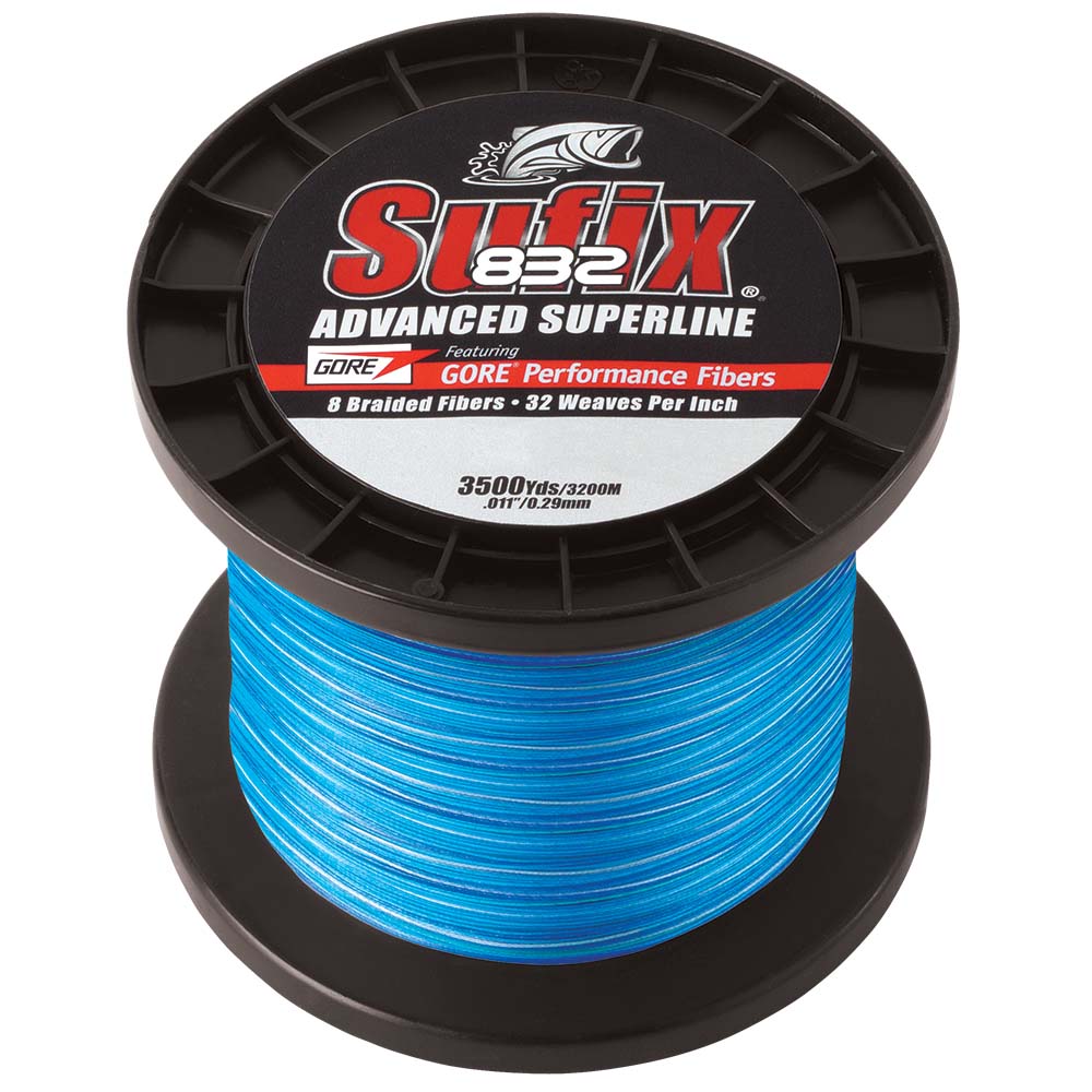 Sufix 832 Advanced Superline Braid 20lb Coastal Camo 3500 yds 660420CC