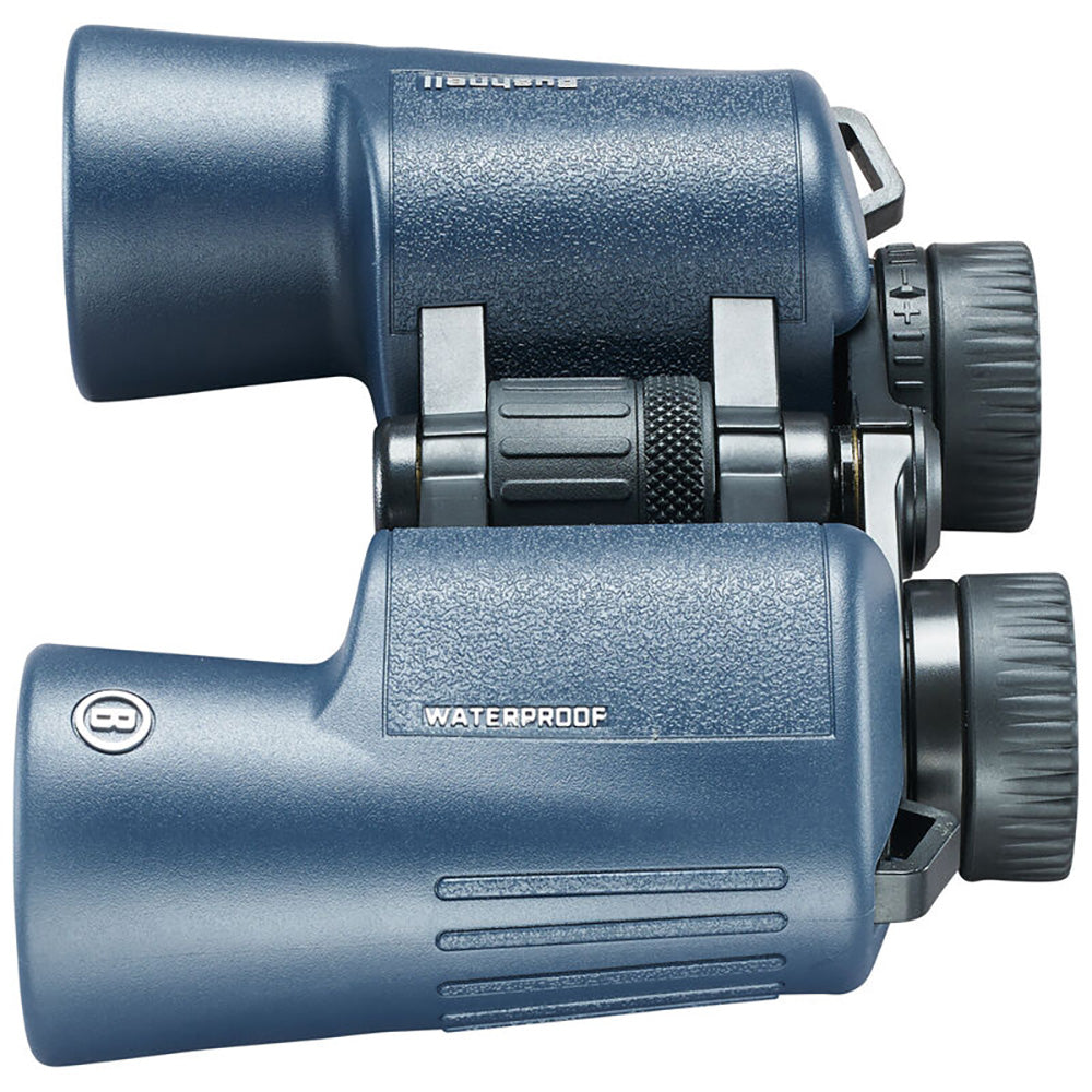 Bushnell 12x42mm H2O Binocular Dark Blue Porro WPFP Twist Up Eyecups 134212R