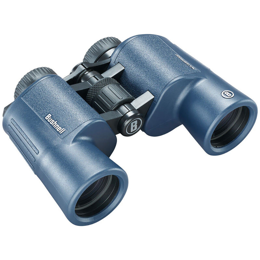 Bushnell 12x42mm H2O Binocular Dark Blue Porro WPFP Twist Up Eyecups 134212R