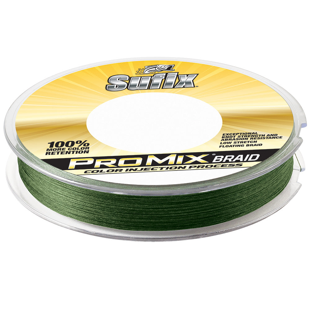 Sufix ProMix Braid 50lb LowVis Green 300 yds 630150G