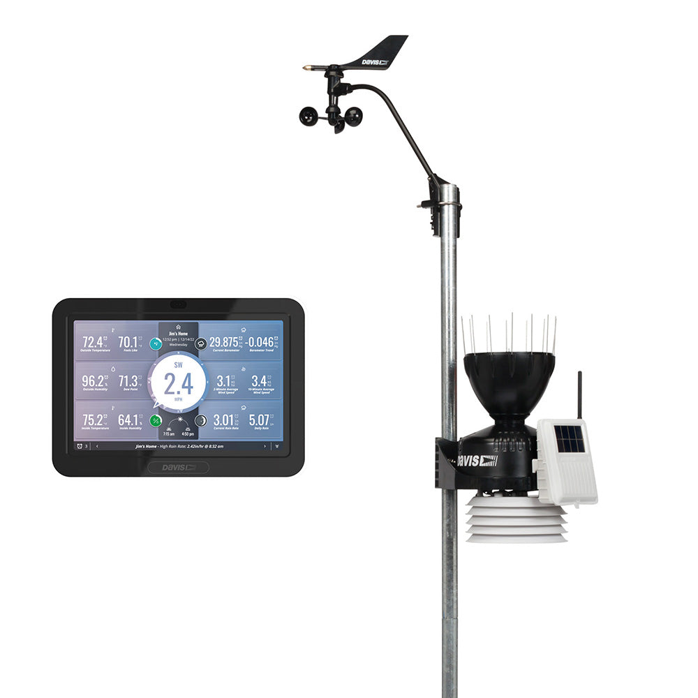 Davis Vantage Pro2 Wireless Weather Station wWeatherLink Console Standard Radiation Shield 6252
