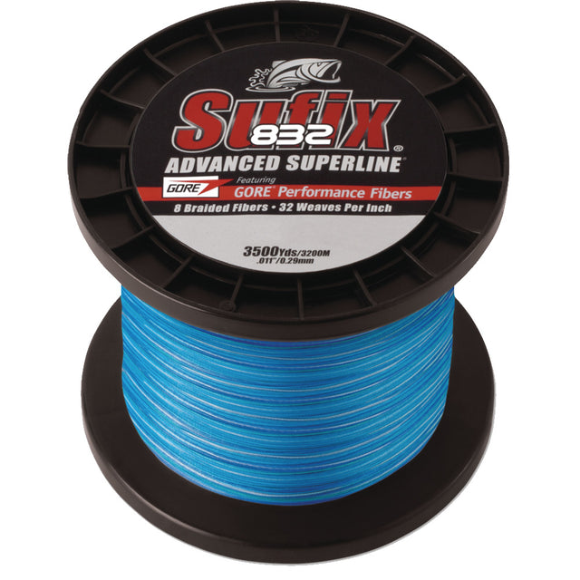 Sufix 832 Braid  50lb  Coastal Camo  3500 yds 660450CC
