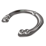 Mate Series Stainless Steel Rod  Cup Holder Threaded Backing Plate CBPT