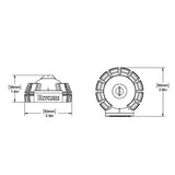 Ritchie X11Y SportAbout Handheld Compass  Yellow X11Y