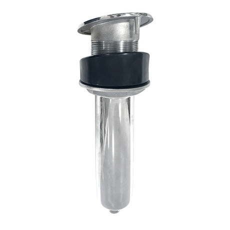 Tigress 105 15Degree Swivel Rod Holder  Screwless  Stainless Steel 77279