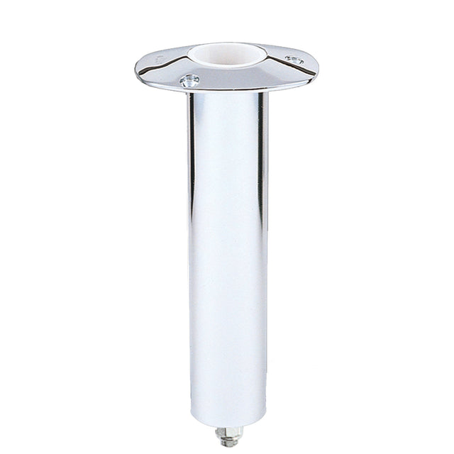 Lees 0 Degree Stainless Steel Swivel Base Flush Mount Rod Holder  Extra Long Tube 225 OD X 145 Tube RH577XL
