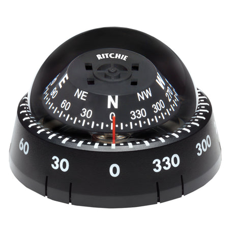 Ritchie XP99 Kayaker Compass  Surface Mount  Black XP99