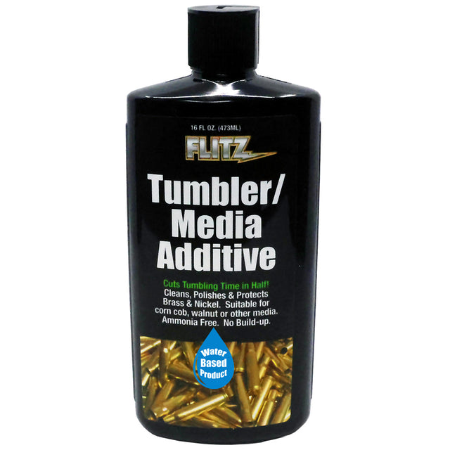 Flitz TumblerMedia Additive  16 oz Bottle TA 04806