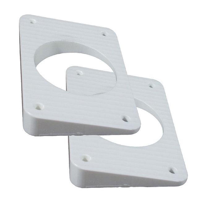 TACO Wedge Plates fGrand Slam Outriggers  White WP150WHA1