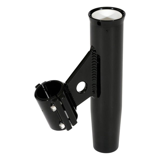 Lees ClampOn Rod Holder  Black Aluminum  Vertical Mount  Fits 1660 OD Pipe RA5003BK