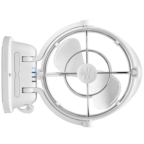 SEEKR by Caframo Sirocco II 3Speed 7 Gimbal Fan  White  1224V 7010CAWBX