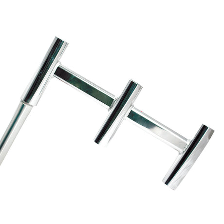 Tigress Offset Triple Aluminum Rod Holder  Straight Butt 881491