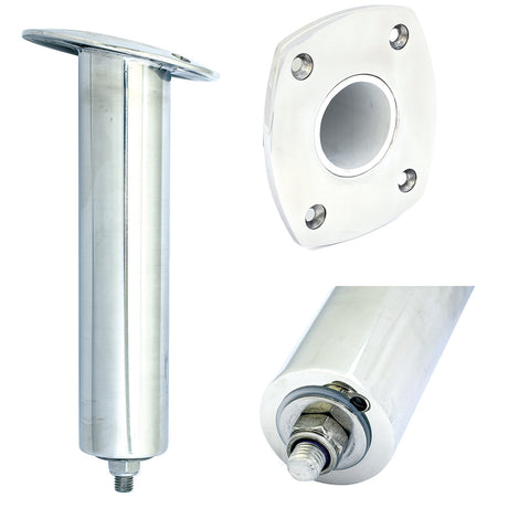 Tigress 4 Hole Swivel Rectangular Head Rod Holder  15 Degree  1012 88524SM