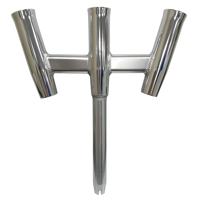 Tigress GS Trident Rod Holder  Straight Butt  Polished Alumunim 881601