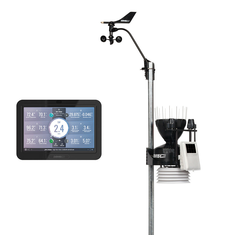 Davis Vantage Pro2 Plus Wireless Weather Station wUV  Solar Radiation Sensors and WeatherLink Console 6262