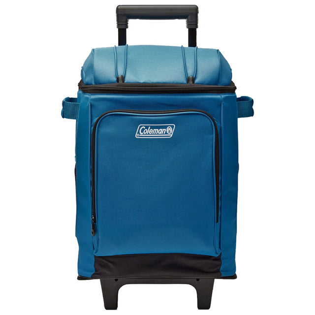 Coleman CHILLER 42Can SoftSided Portable Cooler wWheels  Deep Ocean 2158120