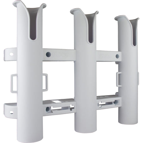 SeaDog Triple Threat Three Pole Rod Holder  White 3250321