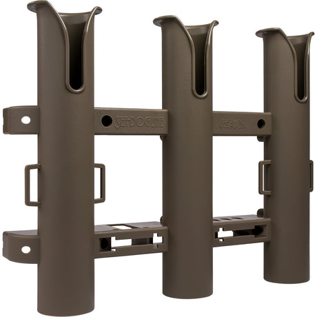 SeaDog Triple Threat Three Pole Rod Holder  Flat Dark Earth 3250341