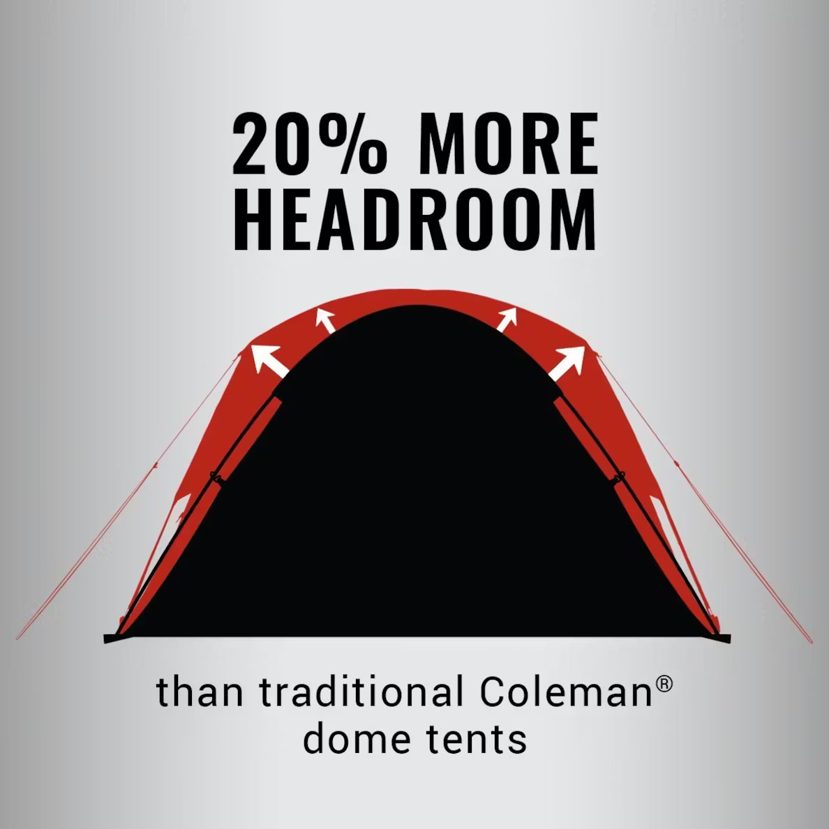 Coleman 4-Person Skydome Camping Tent - Blackberry [2206800]